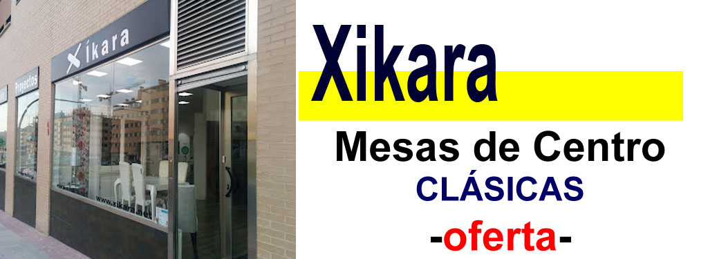 TIENDA DE MUEBLES - OFERTA DE MESAS DE CENTRO CL&Aacute;SICAS