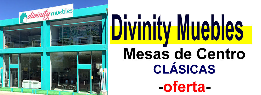 TIENDA DE MUEBLES - OFERTA DE MESAS DE CENTRO CL&Aacute;SICAS