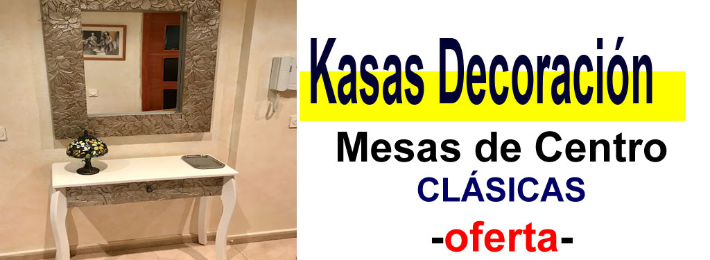TIENDA DE MUEBLES - OFERTA DE MESAS DE CENTRO CL&Aacute;SICAS