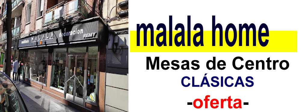 TIENDA DE MUEBLES - OFERTA DE MESAS DE CENTRO CL&Aacute;SICAS
